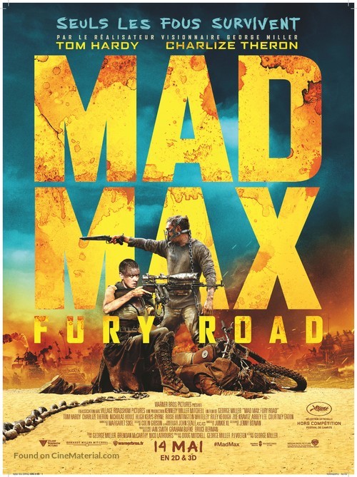Mad Max: Fury Road - French Movie Poster