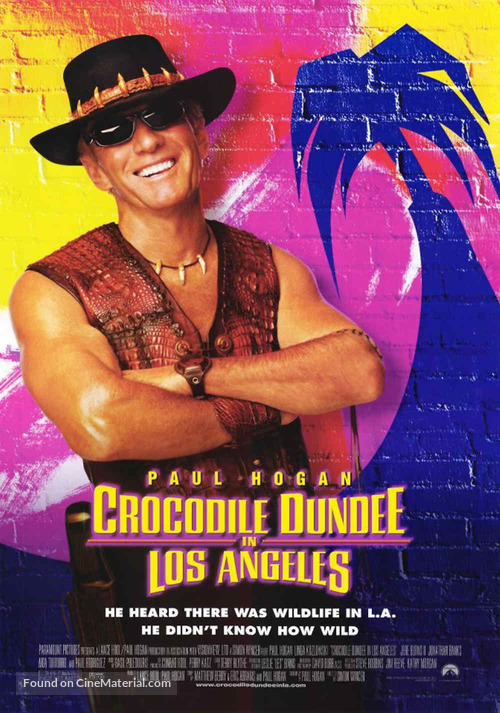 Crocodile Dundee in Los Angeles - Movie Poster