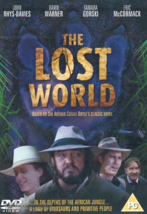 The Lost World - British DVD movie cover