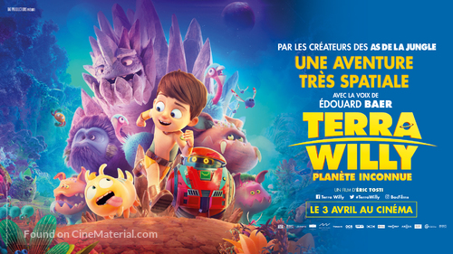 Terra Willy: La plan&egrave;te inconnue - French Movie Poster