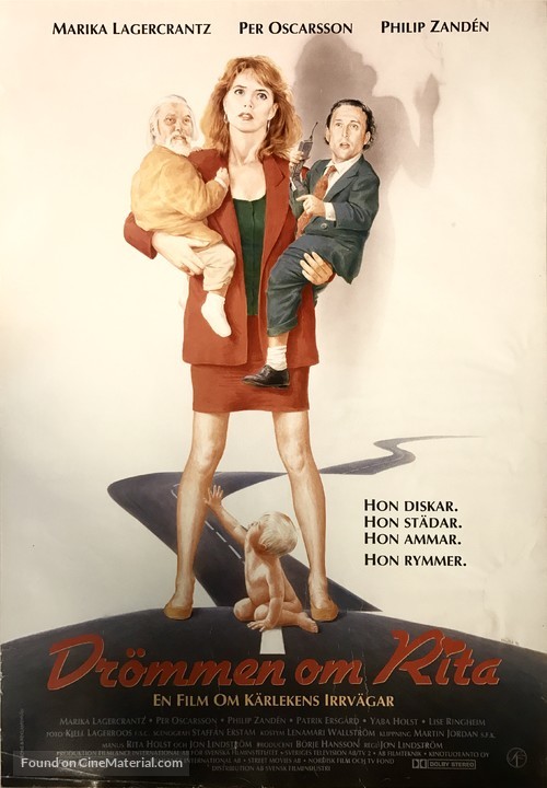 Dr&ouml;mmen om Rita - Swedish Movie Poster