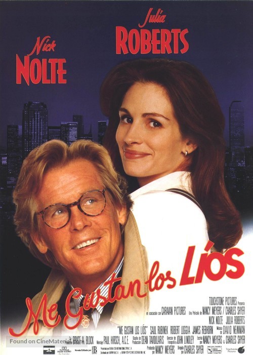 I Love Trouble - Spanish Movie Poster