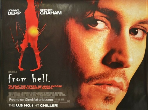 From Hell - British Movie Poster