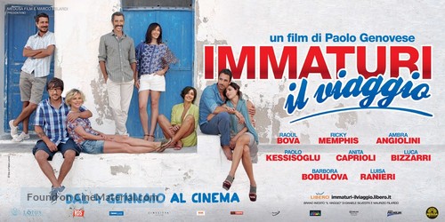 Immaturi - Il viaggio - Italian Movie Poster