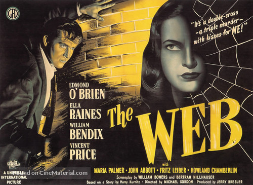The Web - British Movie Poster