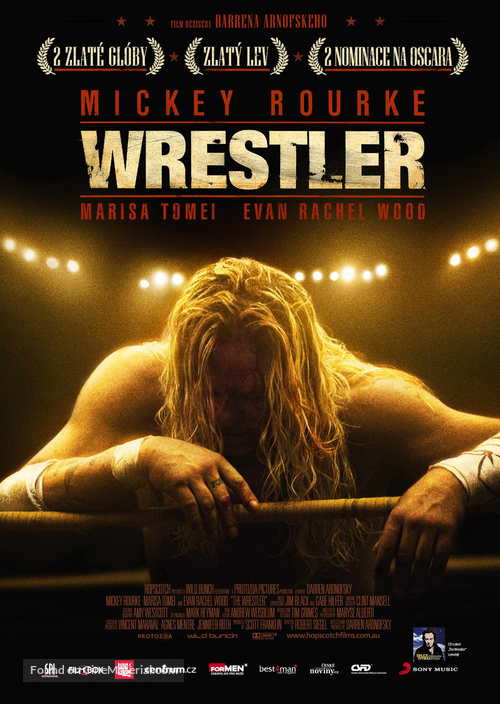 The Wrestler - Czech Movie Poster