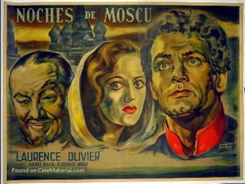 Moscow Nights - Argentinian Movie Poster