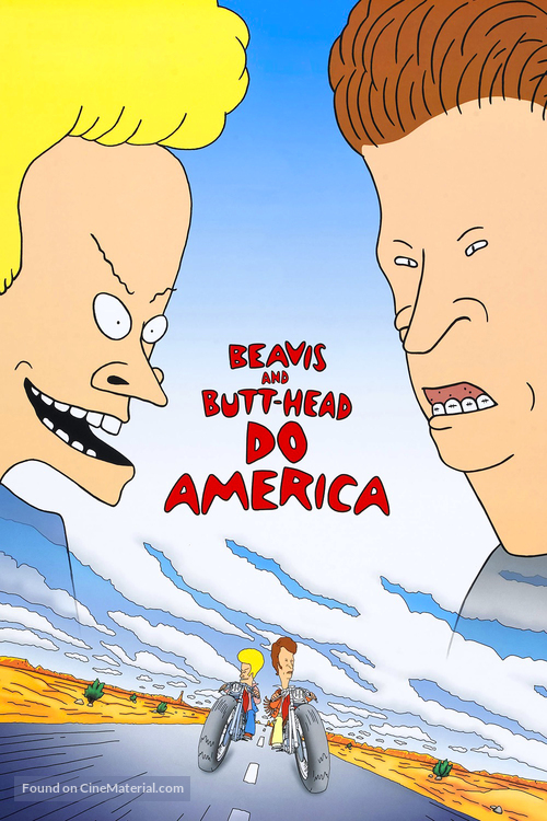 Beavis and Butt-Head Do America - DVD movie cover