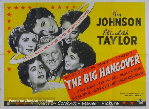 The Big Hangover - British Movie Poster