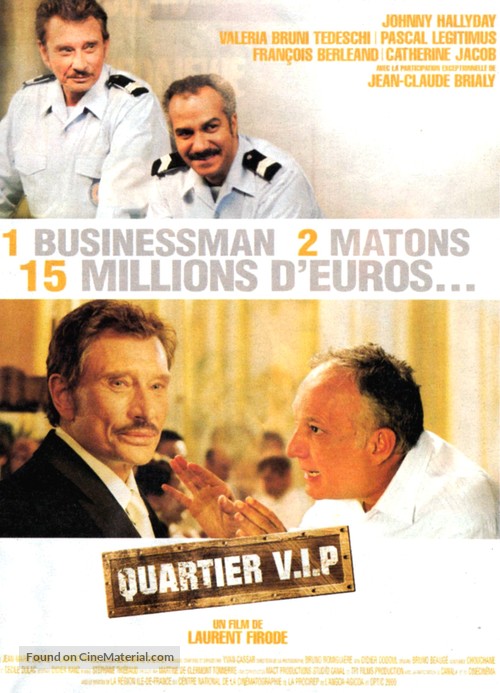 Quartier V.I.P. - French Movie Poster