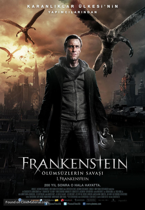 I, Frankenstein - Turkish Movie Poster