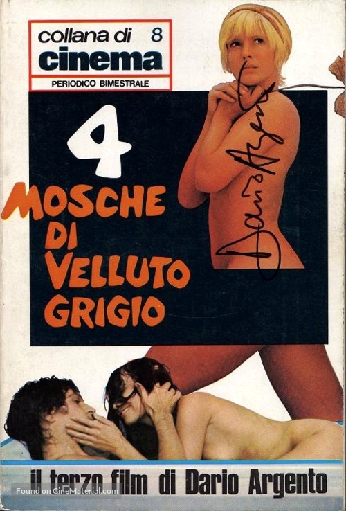 4 mosche di velluto grigio - Italian VHS movie cover