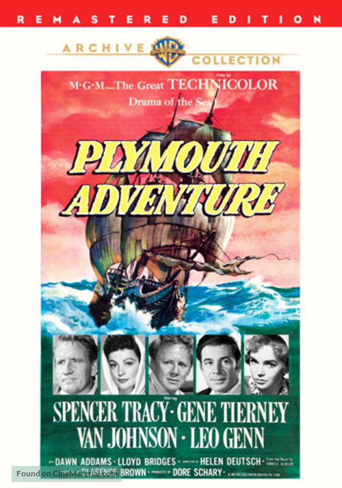 Plymouth Adventure - Movie Cover