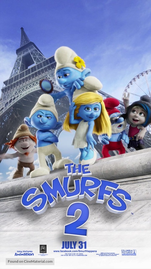 The Smurfs 2 - Philippine Movie Poster