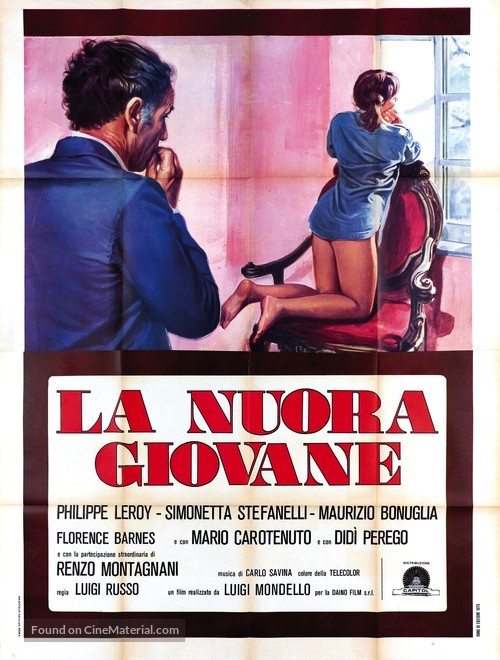 La nuora giovane - Italian Movie Poster