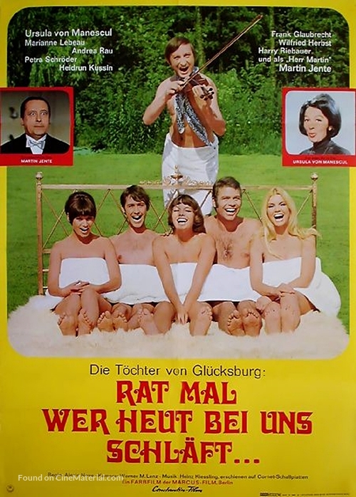 Rat&#039; mal, wer heut bei uns schl&auml;ft...? - German Movie Poster