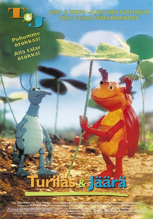 Turilas &amp; J&auml;&auml;r&auml; - Finnish Movie Poster