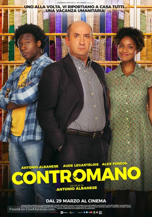 Contromano - Italian Movie Poster