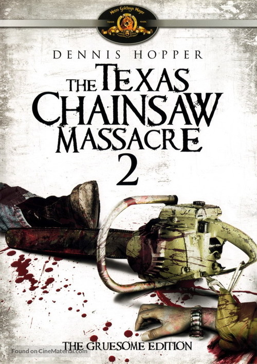 The Texas Chainsaw Massacre 2 - DVD movie cover