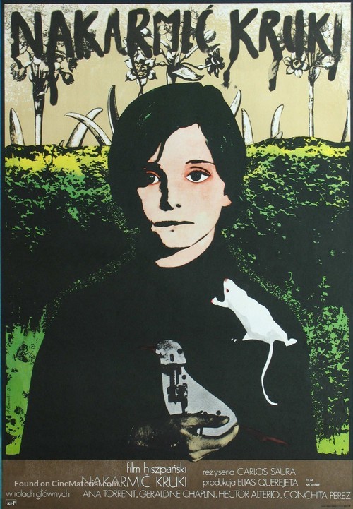 Cr&iacute;a cuervos - Polish Movie Poster