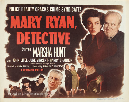 Mary Ryan, Detective - Movie Poster