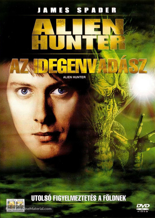 Alien Hunter - Hungarian DVD movie cover