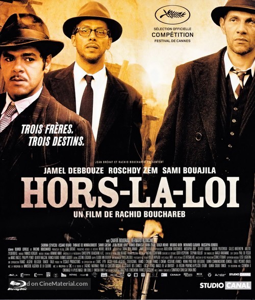 Hors-la-loi - French Blu-Ray movie cover