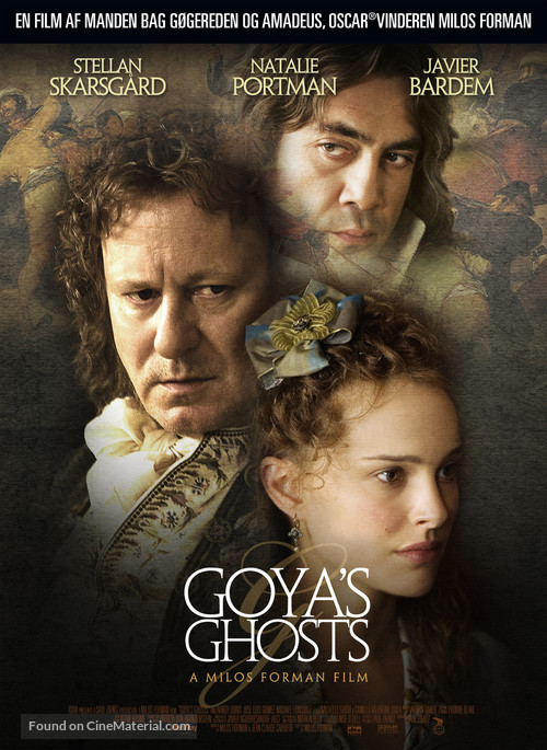 Goya&#039;s Ghosts - Danish Movie Poster