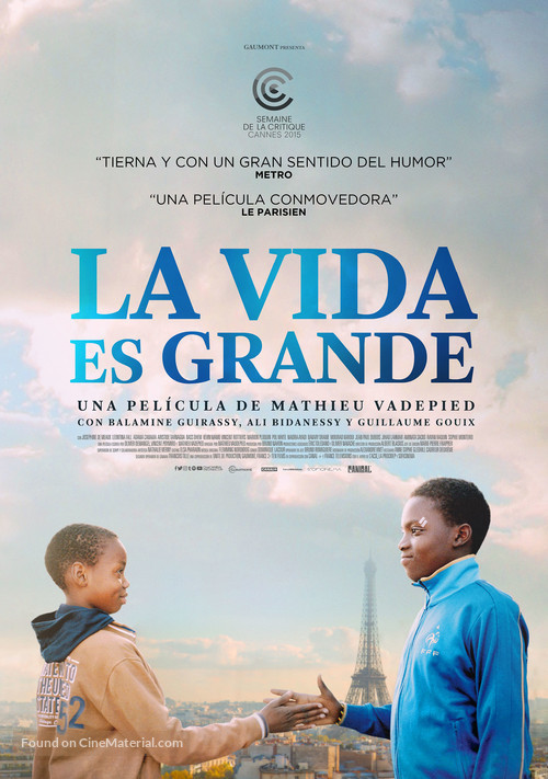 La vie en grand - Mexican Movie Poster