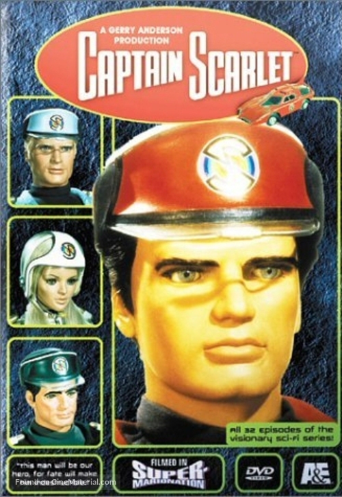 &quot;Captain Scarlet and the Mysterons&quot; - DVD movie cover