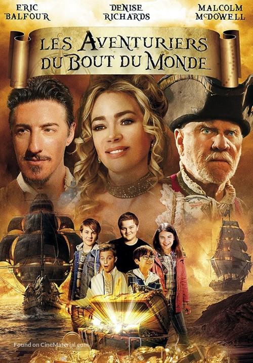 Timecrafters: The Treasure of Pirate&#039;s Cove - French DVD movie cover