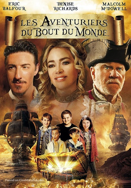 Timecrafters: The Treasure of Pirate&#039;s Cove - French DVD movie cover