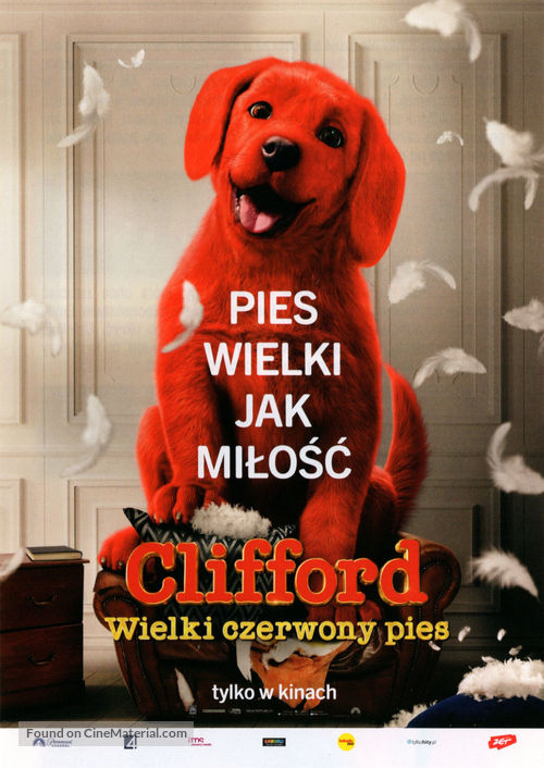 Clifford the Big Red Dog - Polish Movie Poster