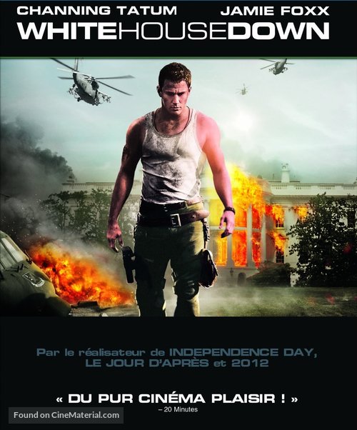 White House Down - French Blu-Ray movie cover
