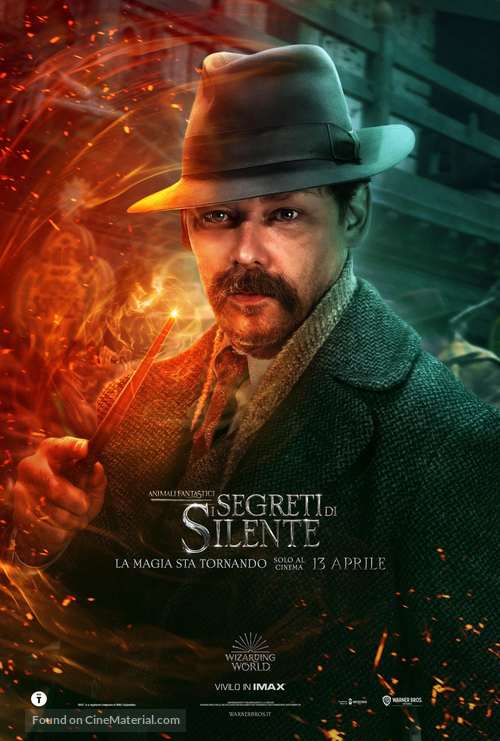 Fantastic Beasts: The Secrets of Dumbledore - Italian Movie Poster