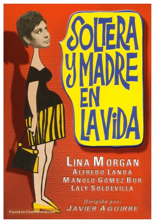 Soltera y madre en la vida - Spanish Movie Poster