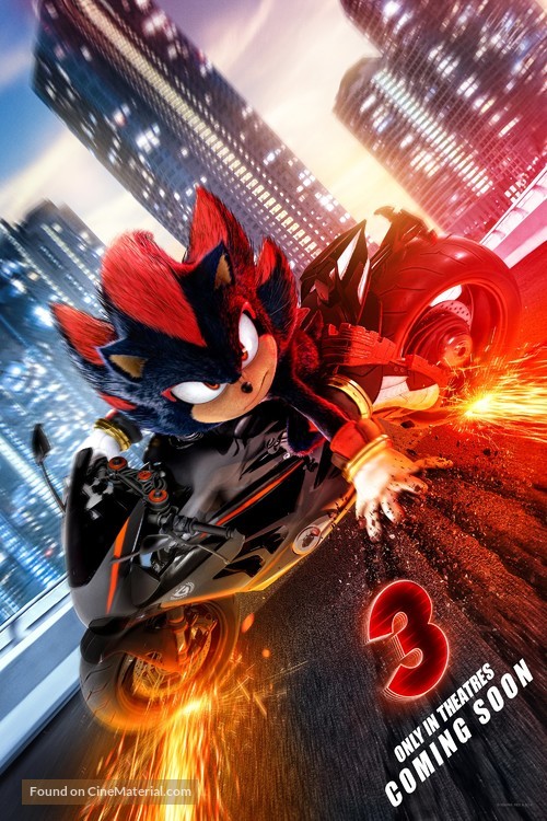 Sonic the Hedgehog 3 - Canadian Movie Poster