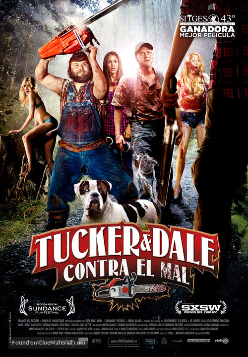Tucker and Dale vs Evil - Spanish Movie Poster
