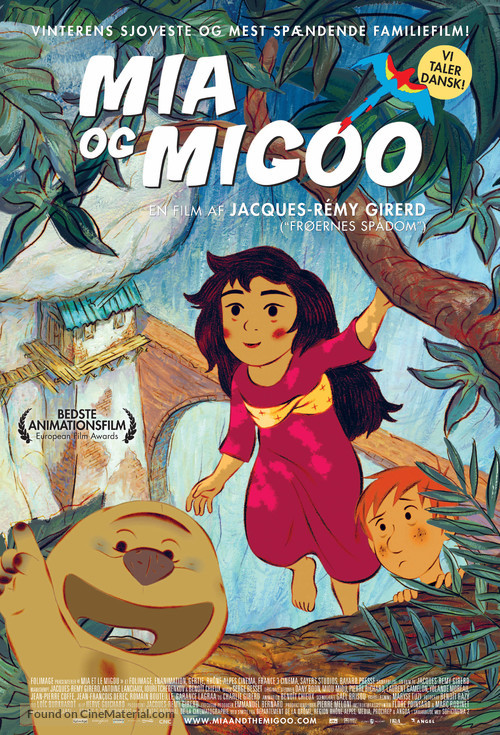 Mia et le Migou - Danish Movie Poster