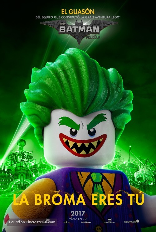 The Lego Batman Movie - Mexican Movie Poster