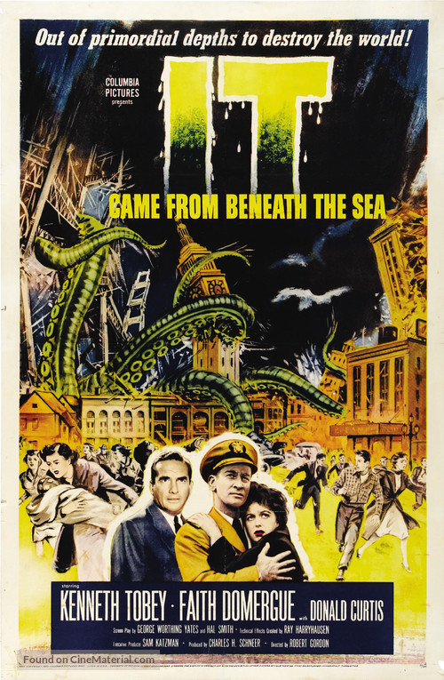 It Came from Beneath the Sea - Movie Poster