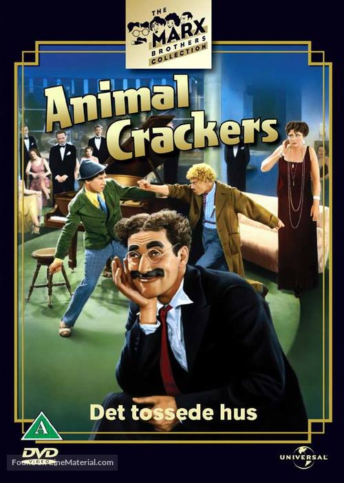 Animal Crackers - Danish DVD movie cover
