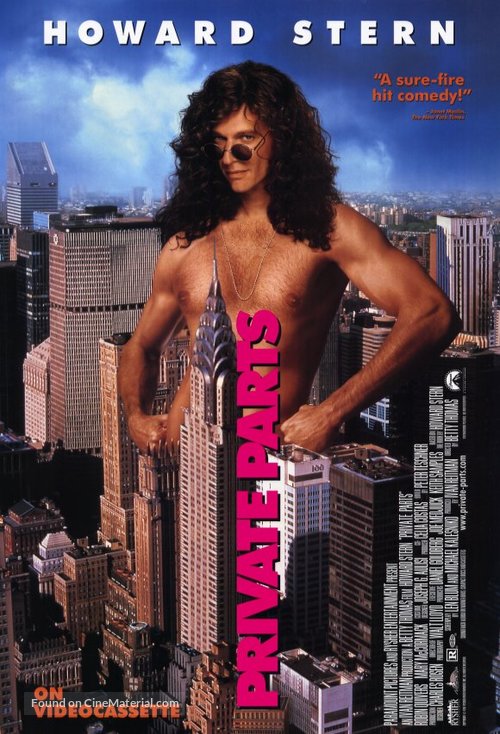Private Parts - Video release movie poster