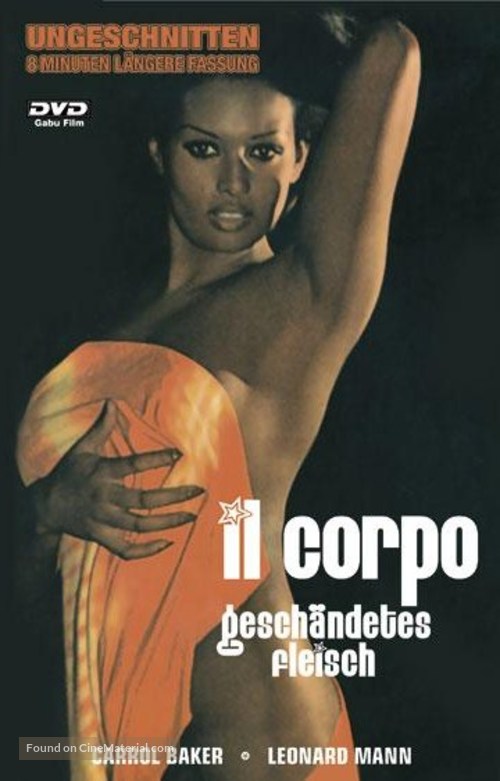 Il corpo - German DVD movie cover