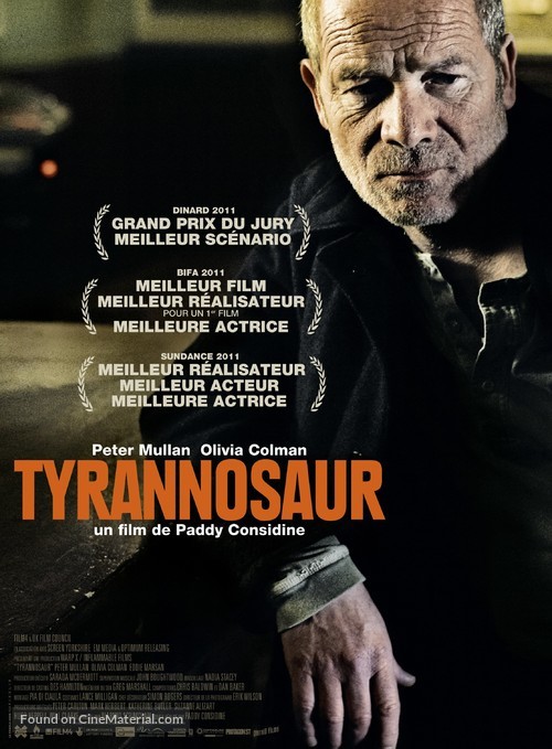 Tyrannosaur - French Movie Poster