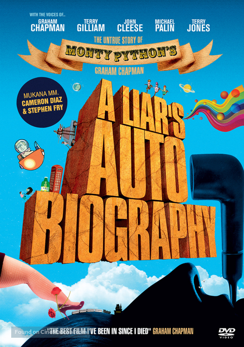 A Liar&#039;s Autobiography - The Untrue Story of Monty Python&#039;s Graham Chapman - Finnish DVD movie cover