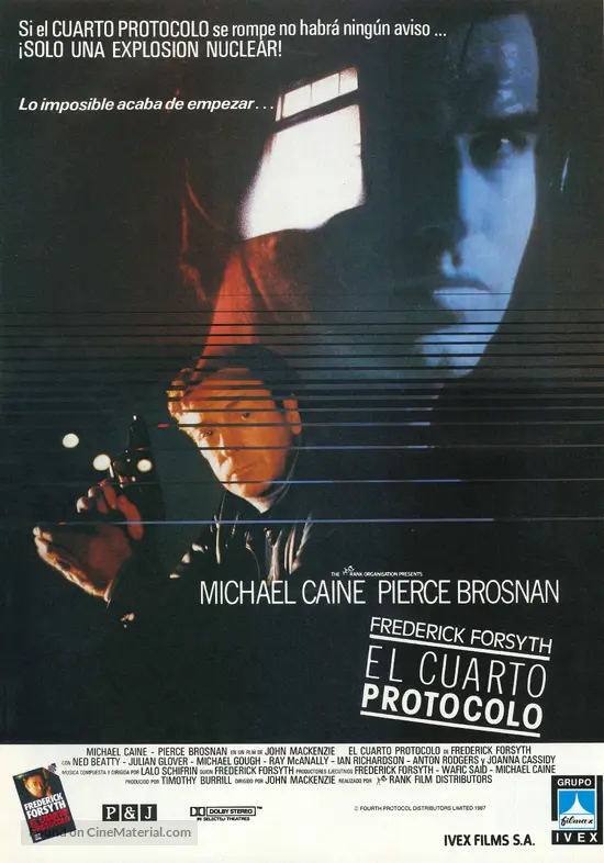 The Fourth Protocol - Spanish Movie Poster