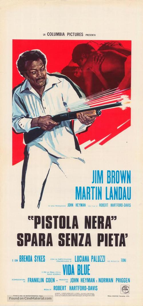Black Gunn - Italian Movie Poster