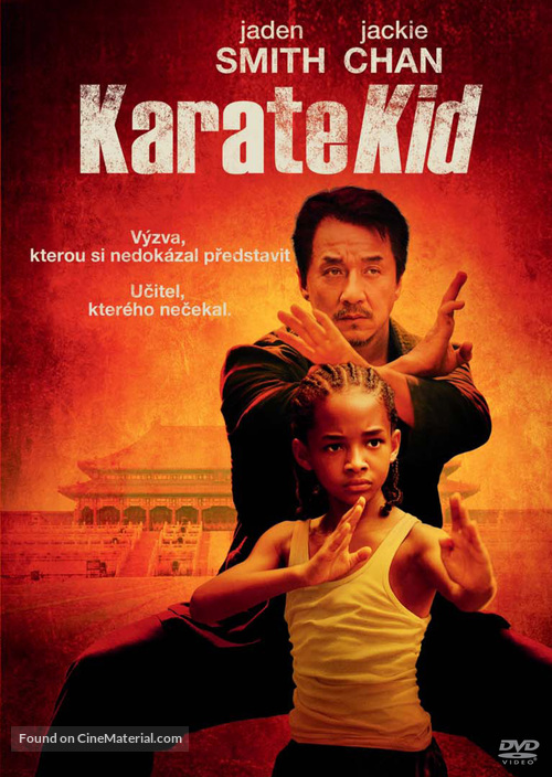 The Karate Kid - Czech DVD movie cover