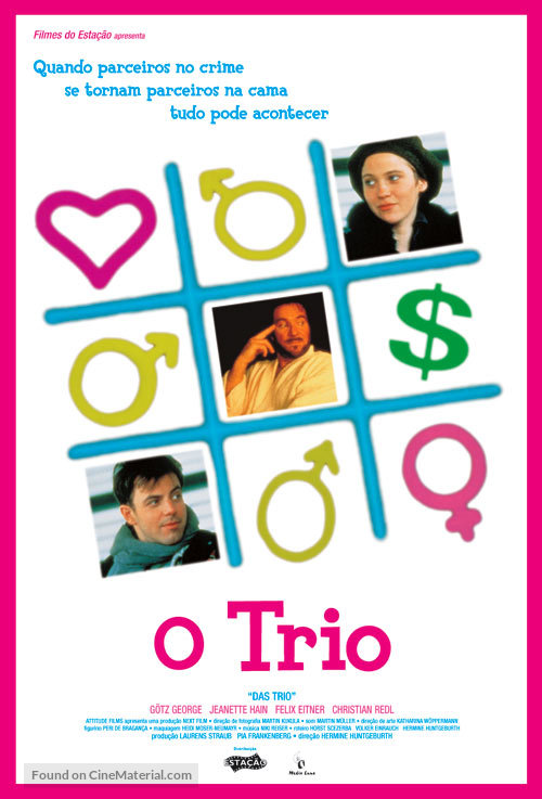 Das Trio - Brazilian Movie Poster